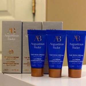 NEW Set Of 3 Travel Sized Augustinus Bader The Rich Cream